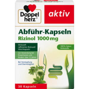 DOPPELHERZ Abführ-Kapseln Rizinol 1.000 mg