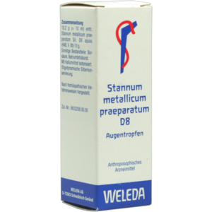 STANNUM METALLICUM praeparatum D 8 Augentropfen