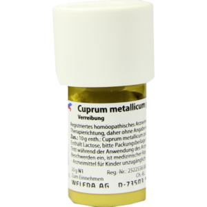 CUPRUM METALLICUM praep.D 6 Trituration