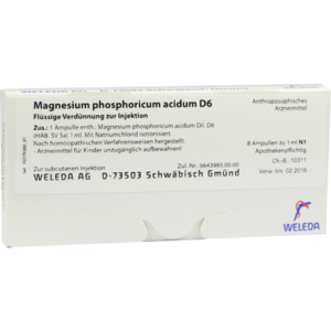 MAGNESIUM PHOSPHORICUM ACIDUM D 6 Ampullen