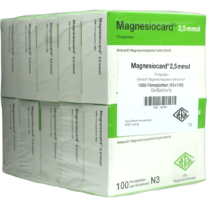 MAGNESIOCARD 2,5 mmol Filmtabletten