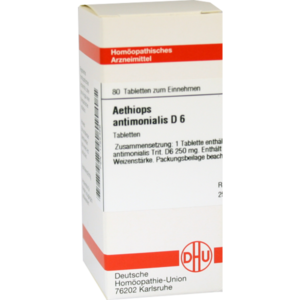 AETHIOPS ANTIMONIALIS D 6 Tabletten