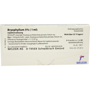 BRYOPHYLLUM 5% 1 ml Injektionslösung
