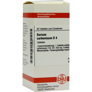 BARIUM CARBONICUM D 4 Tabletten