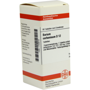 BARIUM CARBONICUM D 12 Tabletten