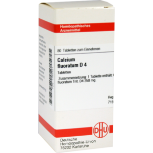 CALCIUM FLUORATUM D 4 Tabletten