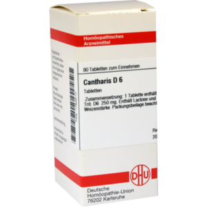 CANTHARIS D 6 Tabletten