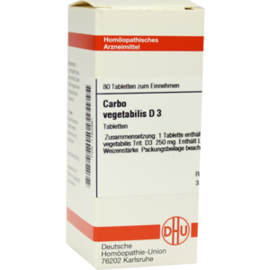 CARBO VEGETABILIS D 3 Tabletten