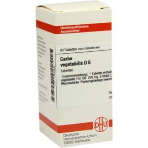 CARBO VEGETABILIS D 6 Tabletten