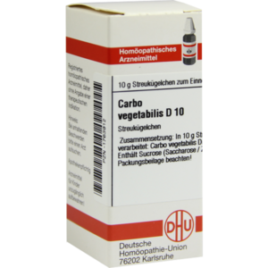 CARBO VEGETABILIS D 10 Globuli