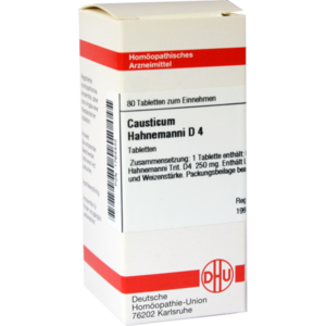 CAUSTICUM HAHNEMANNI D 4 Tabletten