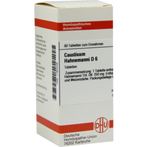 CAUSTICUM HAHNEMANNI D 6 Tabletten