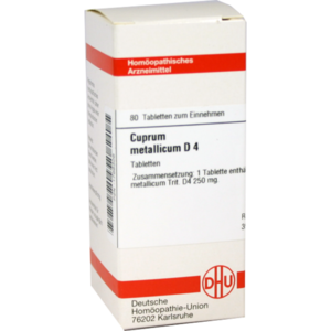 CUPRUM METALLICUM D 4 Tabletten