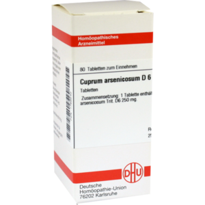 CUPRUM ARSENICOSUM D 6 Tabletten