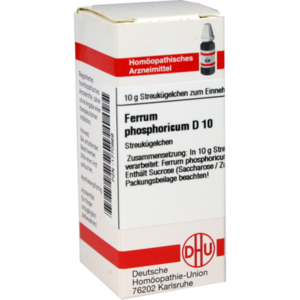 FERRUM PHOSPHORICUM D 10 Globuli