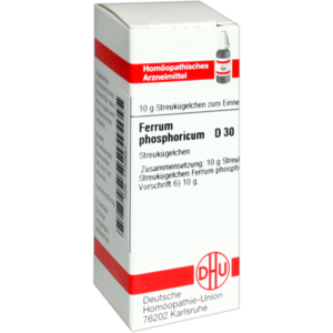 FERRUM PHOSPHORICUM D 30 Globuli