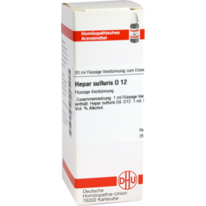 HEPAR SULFURIS D 12 Dilution