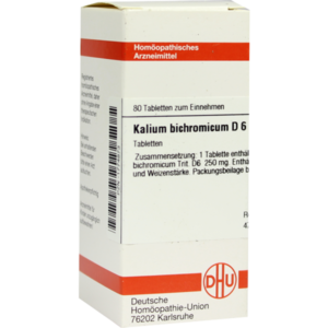 KALIUM BICHROMICUM D 6 Tabletten