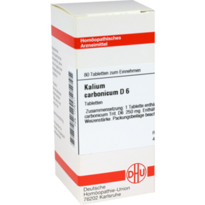 KALIUM CARBONICUM D 6 Tabletten