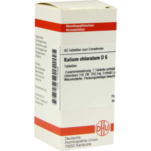 KALIUM CHLORATUM D 6 Tabletten