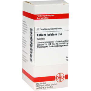 KALIUM JODATUM D 4 Tabletten