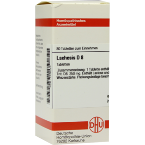 LACHESIS D 8 Tabletten