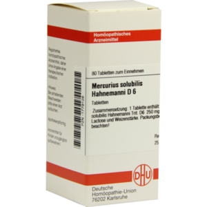 MERCURIUS SOLUBILIS Hahnemanni D 6 Tabletten