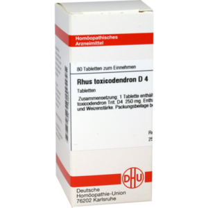 RHUS TOXICODENDRON D 4 Tabletten