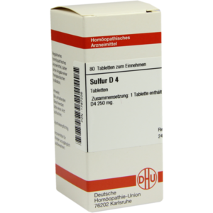 SULFUR D 4 Tabletten