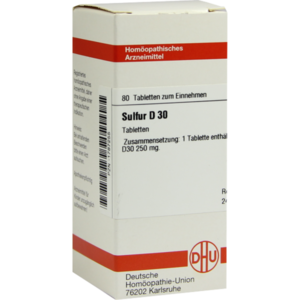 SULFUR D 30 Tabletten