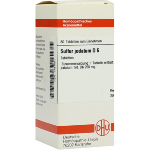 SULFUR JODATUM D 6 Tabletten