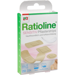 RATIOLINE sensitive Pflasterstrips in 4 Größen