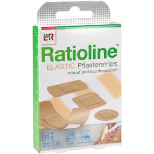 RATIOLINE elastic Pflasterstrips in 4 Größen