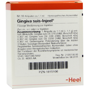 GINGIVA SUIS Injeel Ampullen