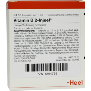 VITAMIN B2 INJEEL Ampullen