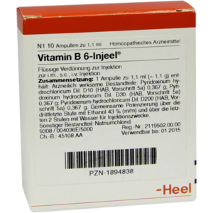 VITAMIN B6 INJEEL Ampullen