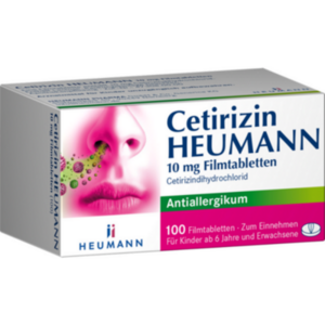CETIRIZIN Heumann 10 mg Filmtabletten