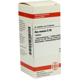 NUX VOMICA D 30 Tabletten