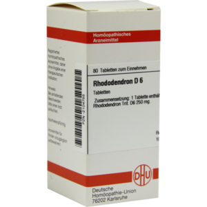 RHODODENDRON D 6 Tabletten