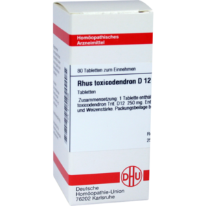 RHUS TOXICODENDRON D 12 Tabletten