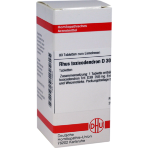 RHUS TOXICODENDRON D 30 Tabletten