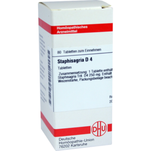 STAPHISAGRIA D 4 Tabletten