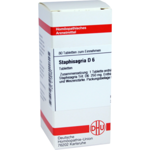 STAPHISAGRIA D 6 Tabletten