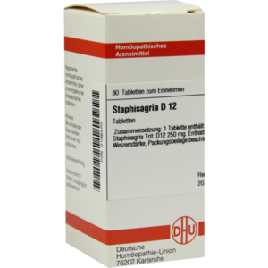 STAPHISAGRIA D 12 Tabletten