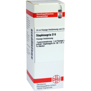 STAPHISAGRIA D 6 Dilution