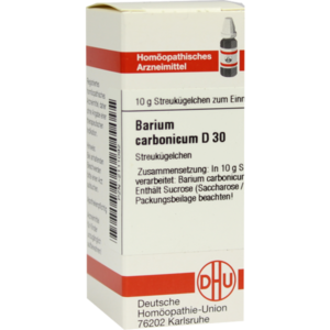 BARIUM CARBONICUM D 30 Globuli