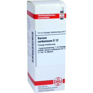 BARIUM CARBONICUM D 12 Dilution