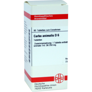 CARBO ANIMALIS D 6 Tabletten