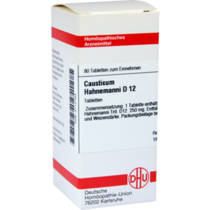 CAUSTICUM HAHNEMANNI D 12 Tabletten