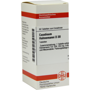 CAUSTICUM HAHNEMANNI D 30 Tabletten